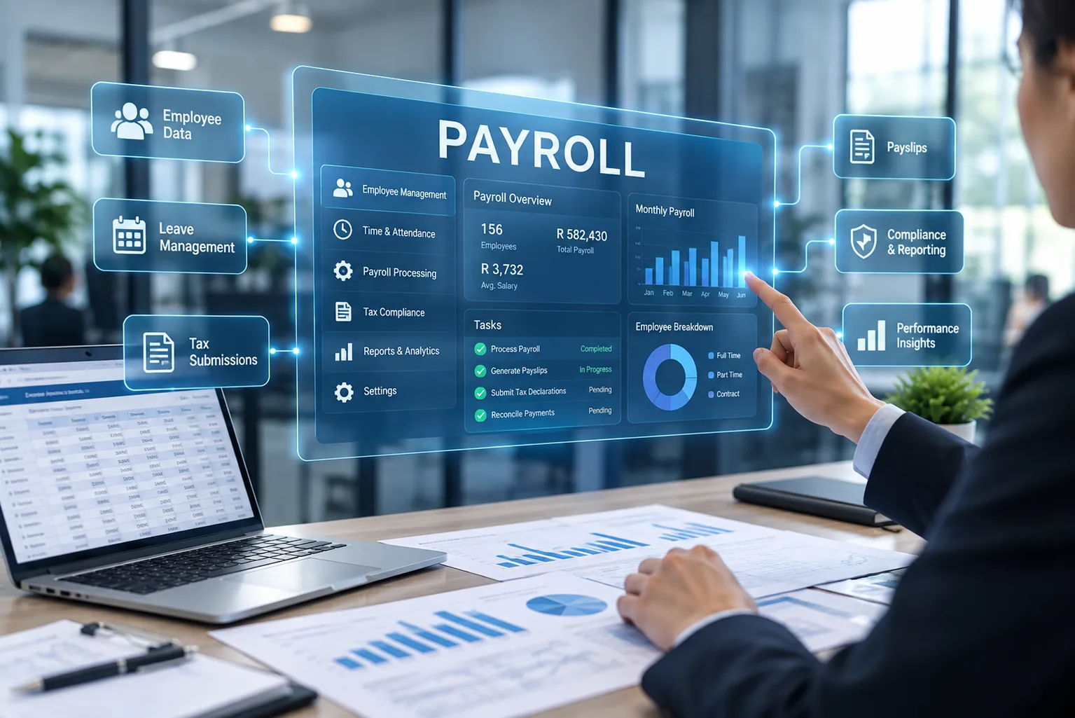 PAYE UIF and SDL payroll compliance